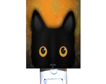 Peek a Boo Cat Decorative Night Light