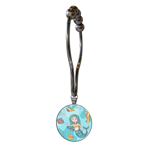 Set Of 12 Forest Friends Shower Curtain Hooks Decorative Chrome Rings Kids Bath Home Kitchen Kids Shower Accessories Westmead Is Edu Ph