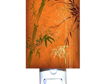 Bamboo Elegance Decorative Night Light