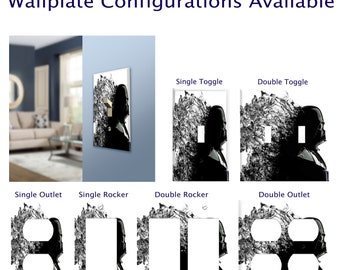 Vaporizing Vader Decorative Switch Plate Cover / Outlet Cover