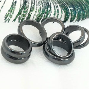 Hematite Ring That Absorbs Negative Energy Etsy