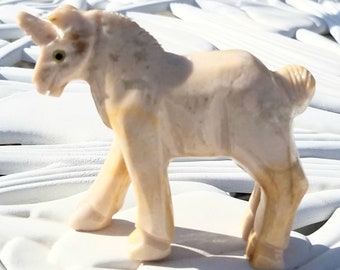 Large Unicorn Mystical Full Body Soap Stone Animal Totem Talisman Witch Wicca Pagan Collection Animal Carving
