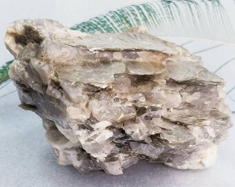 Muscovite Mica Quartz Raw Gemstone Crystal Quartz Natural Rare Cluster Specimen Mineral Rock Chakra Large Reiki Heal Metaphysical Gemstone