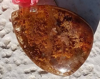 Tear Drop Garden Quartz Crystal Shaman Dream Quartz Palm Stone Lodolite Pocket Worry Stone Reiki Jewelry Making Wire Wrap Healing Chakra