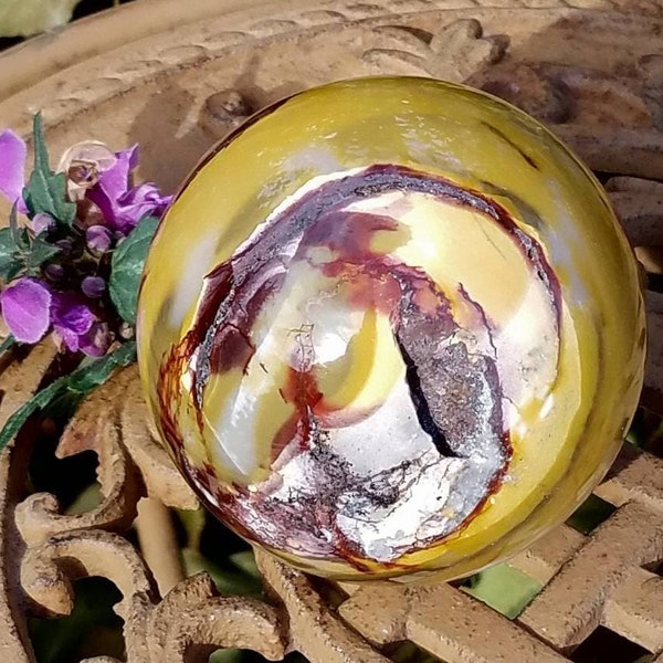 Special Mookite Sphere Crystal Ball Purple Hand Carved Gemstone Altar Home Office Decor Tool Chakra Reiki Meditation Metaphysical