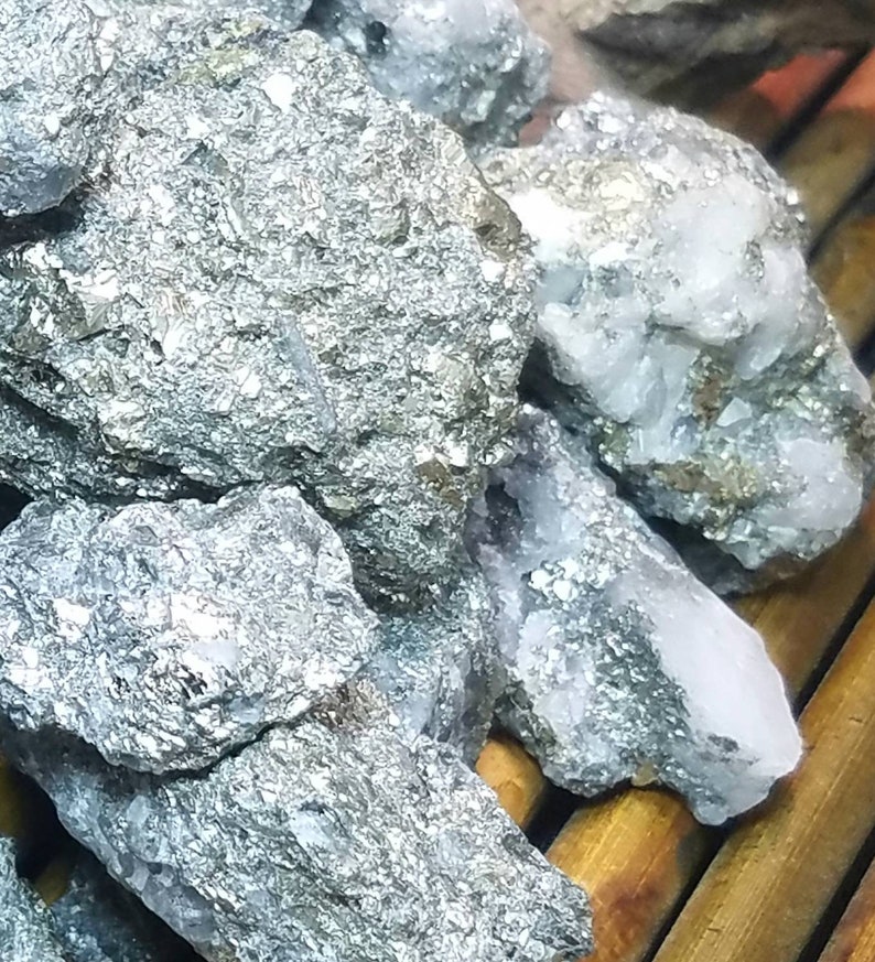 1/4 Pound Pyrite Raw Gemstone Rough Fools Gold Golden Specimen Etsy