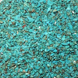 Turquoise Gemstone Chips Nuggets No Hole Undrilled For Bottles Jewelry Gem Natural Chakra Meditation Yoga Altar Pagan Metaphysical Meaning image 1