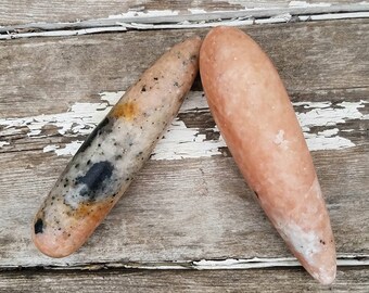 Lg Thick SunStone Crystal Massage Wand Sun Stone Crystal Yoni Stone Large Gemstone Magic Altar Chakra Metaphysical Reiki