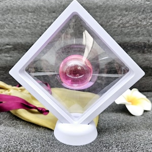 Floating Frame Display 3D Frame Support Base Decorative Stand Frame Suspension Floating Display Case Clam Shell Crystal Jewelry Butterfly