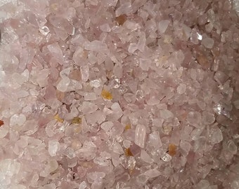 Rose Quartz Quartz Chips Nuggets Bottles Jewelry Making No Hole Undrilled Gem Pieces Chakra Meditation Yoga Altar Pagan Metaphysical Meaning