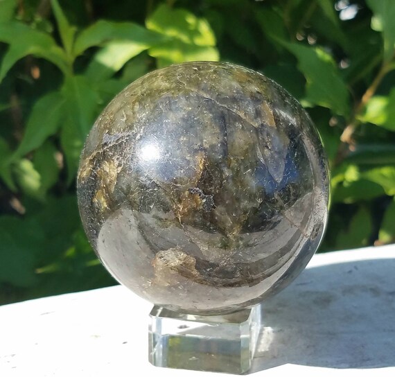 20MM Natural Black Obsidian Sphere Large Crystal Ball Healing Stone Gemstone HOT 20MM Natural Black Obsidian Sphere Large Crystal Ball Healing Stone Gemstone HOT