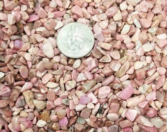 Medium Pink Opal Gemstone Chips Nugget No Hole Undrilled For Bottle Jewelry Making Gem Chakra Meditation Yoga Altar Pagan
