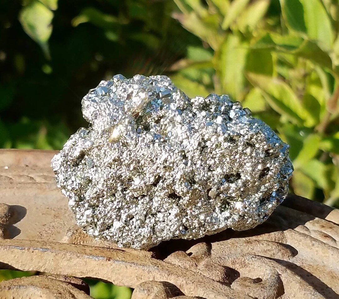 Pyrite Raw Gemstone Rough Fools Gold Golden Specimen Stone of Prosperity Crystal Reiki Healing