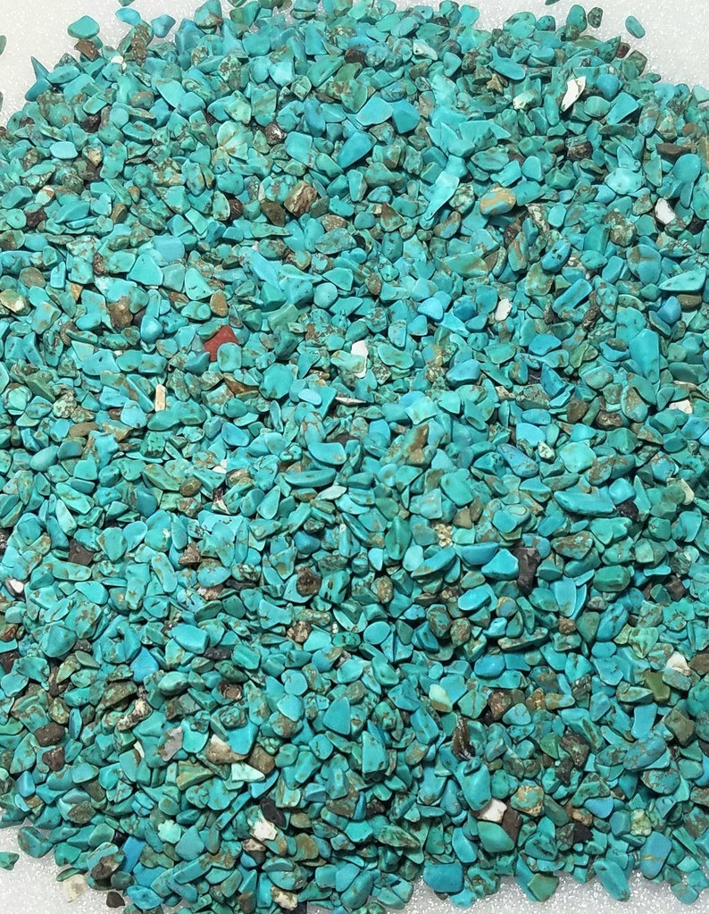 Turquoise Gemstone Chips Nuggets No Hole Undrilled For Bottles Jewelry Gem Natural Chakra Meditation Yoga Altar Pagan Metaphysical Meaning image 7