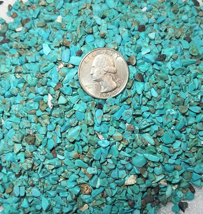 Turquoise Gemstone Chips Nuggets No Hole Undrilled For Bottles Jewelry Gem Natural Chakra Meditation Yoga Altar Pagan Metaphysical Meaning image 10