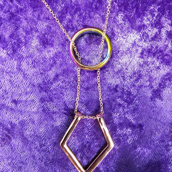 Ring Holder Necklace Etsy