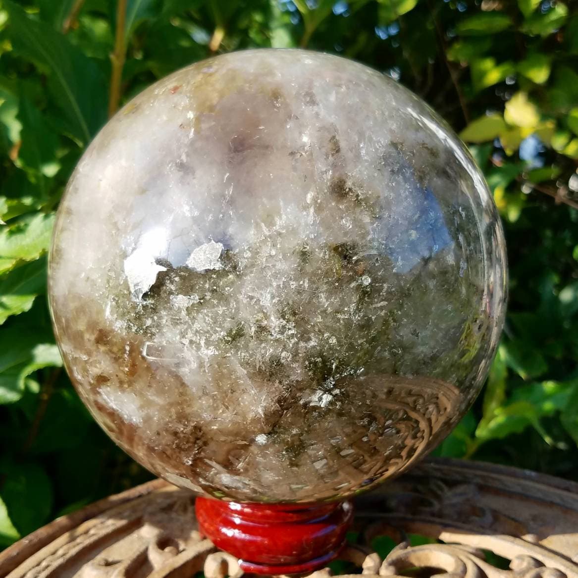 145mm Xlarge Shamanic Dream Stone Ghost Sphere Orb Ball - Etsy