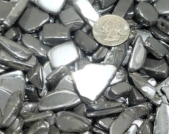 Terahertz Healing Stone Chips Bottles Jewelry Making No Hole Undrilled Metallic Gem Chakra Meditation Yoga Altar Pagan Metaphysical Meaning
