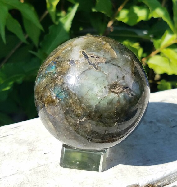 Flash Labradorite Stone Crystal Ball Lab Sphere Witches Orb Etsy Flash Labradorite Stone Crystal Ball Lab Sphere Witches Orb Etsy