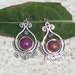 thumbnail interactive-video image 1 of Natural Sea Sediment Boho Dangle Earrings – Teardrop Copper Healing Chakra Jewelry – Handmade In USA 1 of 2