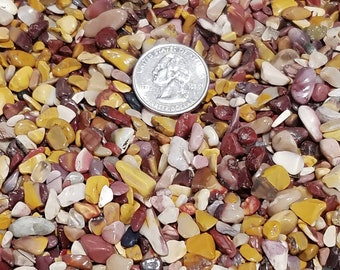 Mookite Jasper Gemstone Chips Nugget No Hole Medium Undrilled For Bottle Jewelry Gem Natural Chakra Meditation Yoga Altar Pagan Metaphysical
