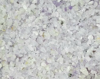 Light Purple Amethyst Gemstone Chips Nugget No Hole Small Undrilled For Bottles Jewelry Gem Natural Chakra Meditation Yoga Altar Pagan