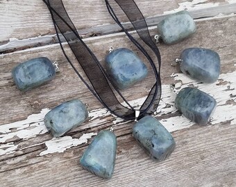Flash Blue Labradorite Ring Crystal Stone Gemstone Bali Sterling Silver Large Reiki Charged Chakra Moon Goddess Energy Healing Moonstone