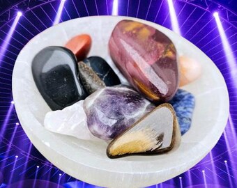 Selenite Charging Bowl 4" Crystal Altar Bowl Ritual Bowl Smudge Incense Healing Chakra Cleansing Salt Clearing Meditation Natural Morrocco