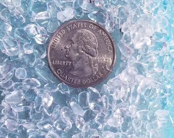 Clear Quartz Chips Small Nuggets Bottles White Jewelry Making No Hole Undrilled Gem Chakra Meditation Yoga Altar Pagan Metaphysical Meaning