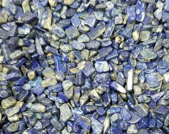 Medium Lapis Lazuli Chips Nuggets Bottles Jewelry Making No Hole Undrilled Gem Chakra Meditation Yoga Altar Pagan Metaphysical Meaning