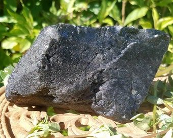 Large Black Obsidian Crystal Raw Gemstone  Scrying Divination Lapidary Witchcraft Wicca Witches Occult Magic Crystal Healing Reiki