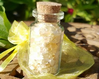 Citrine Gemstone Chip Bottle Nugget No Hole Undrilled Jewelry Gem Natural Chakra Meditation Yoga Altar Pagan Metaphysical