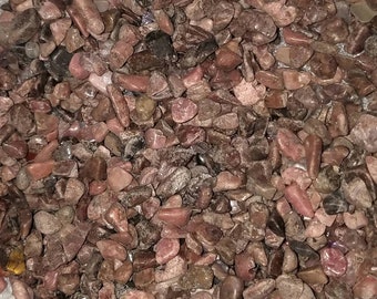 Rhodonite Chips Nuggets, Jewelry Gem Pieces, Chakra Meditation, Metaphysical Meaning, Epoxy Resin Art, Healing Crystals, Craft Crystals.