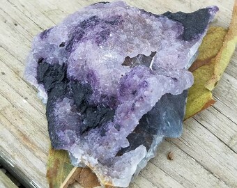 Color Change Purple Fluorite Natural Raw Gemstone Druzy Cluster Reiki Charged Crystal Healing Metaphysical Mineral Rock Home Office Decor