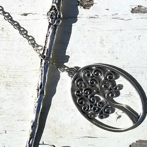 Wand Magic Magical Enchanted Pendulum Tree of Life Dowsing Hand Crafted Magick Witch Pagan Wiccan Wicca Craft Spell Altar Tool image 5