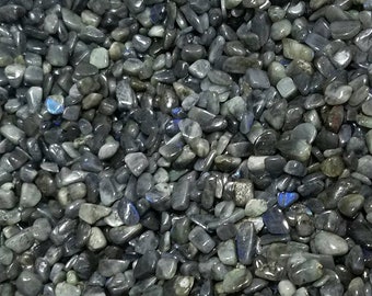 Blue Flash Labradorite Gemstone Chips Medium Nugget No Hole Undrilled For Bottle Jewelry Making Gem Chakra Meditation Yoga Altar Pagan