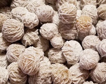 3 Desert Rose Selenite Crystal Love Stone Inner Truth Spirit Rose Business Success Rocks Mineral Gemstone Meditation Yoga Chakra