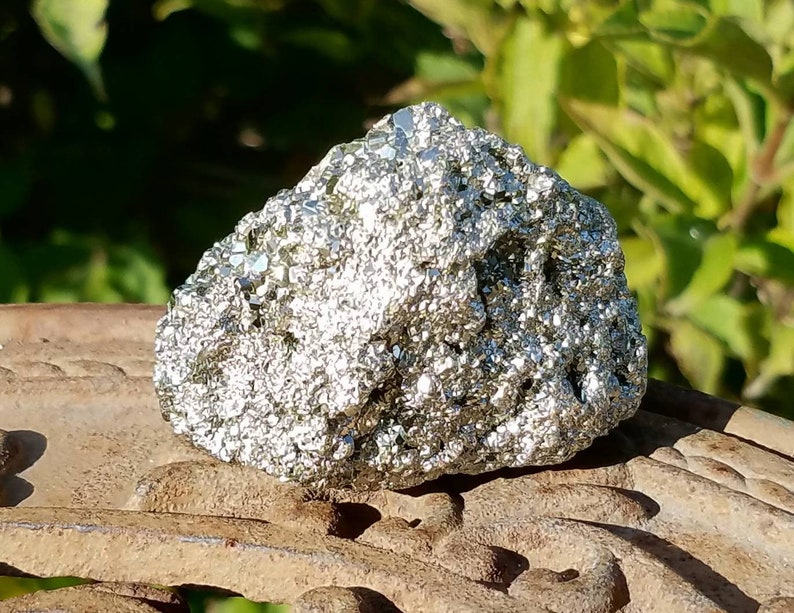 Pyrite Raw Gemstone Rough Fools Gold Golden Specimen Stone of Etsy