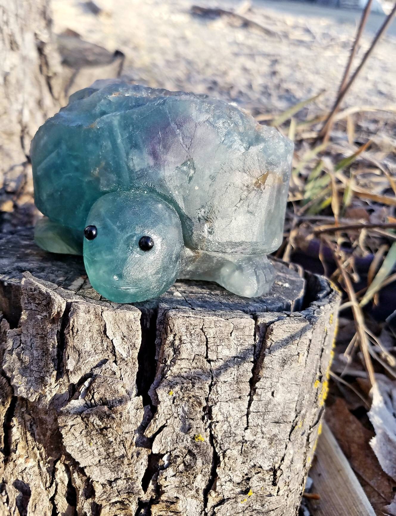 Turtle Tortoise Totem Rainbow Blue Fluorite Stone Statue Spirit Animal Crystal Hand Carved Earth Water Elements Adapt Manifest Create Turtle Tortoise Totem Rainbow Blue Fluorite Stone Statue Spirit Animal Crystal Hand Carved Earth Water Elements Adapt Manifest Create