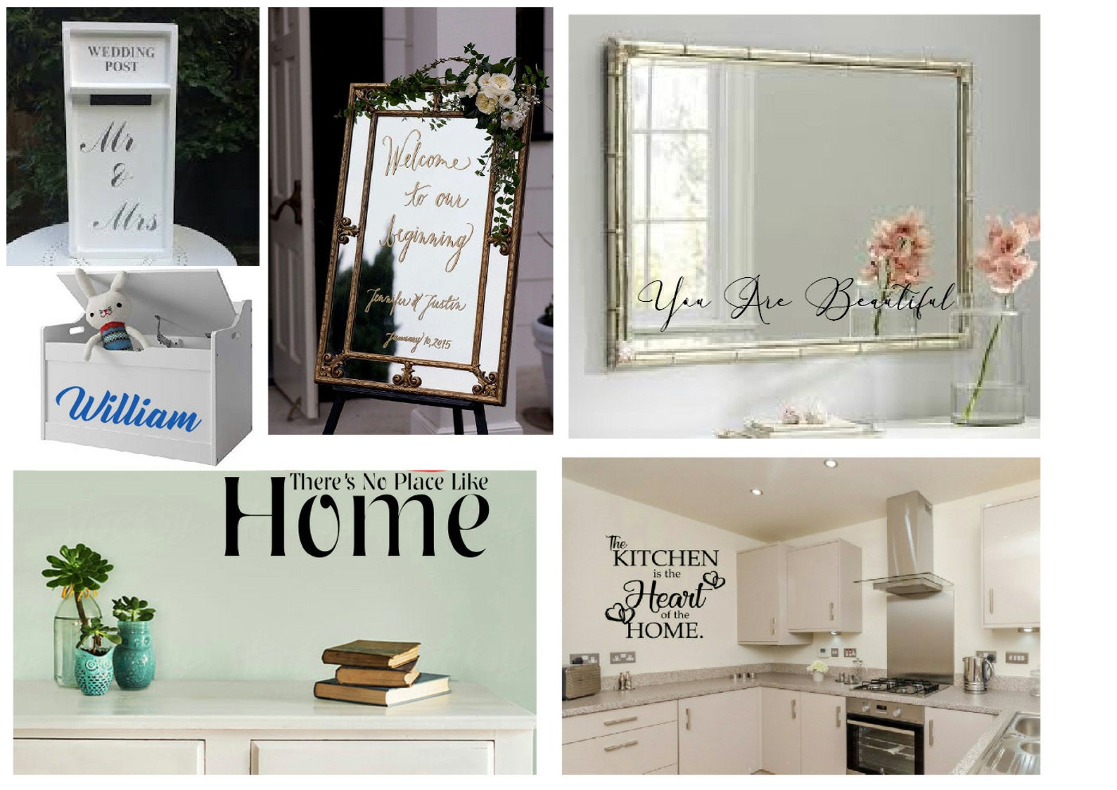 Create your own Quote Personalised Wall Quote Sticker Wall Etsy