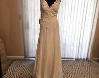 Pronovias Off White Wedding Dress NWT 10