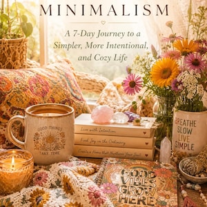 7-Day Hygge Minimalism Home Reset | Digital Decluttering Guide & Mindful Home Workbook