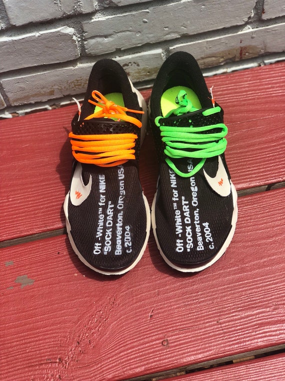 nike off white sock dart