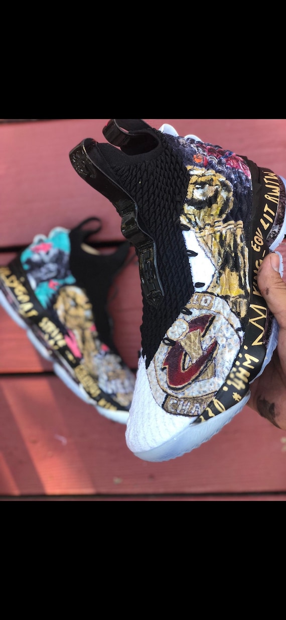 lebron 15s graffiti