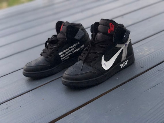 air jordan 1 black off white