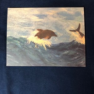 Jumping Dolphins notecards