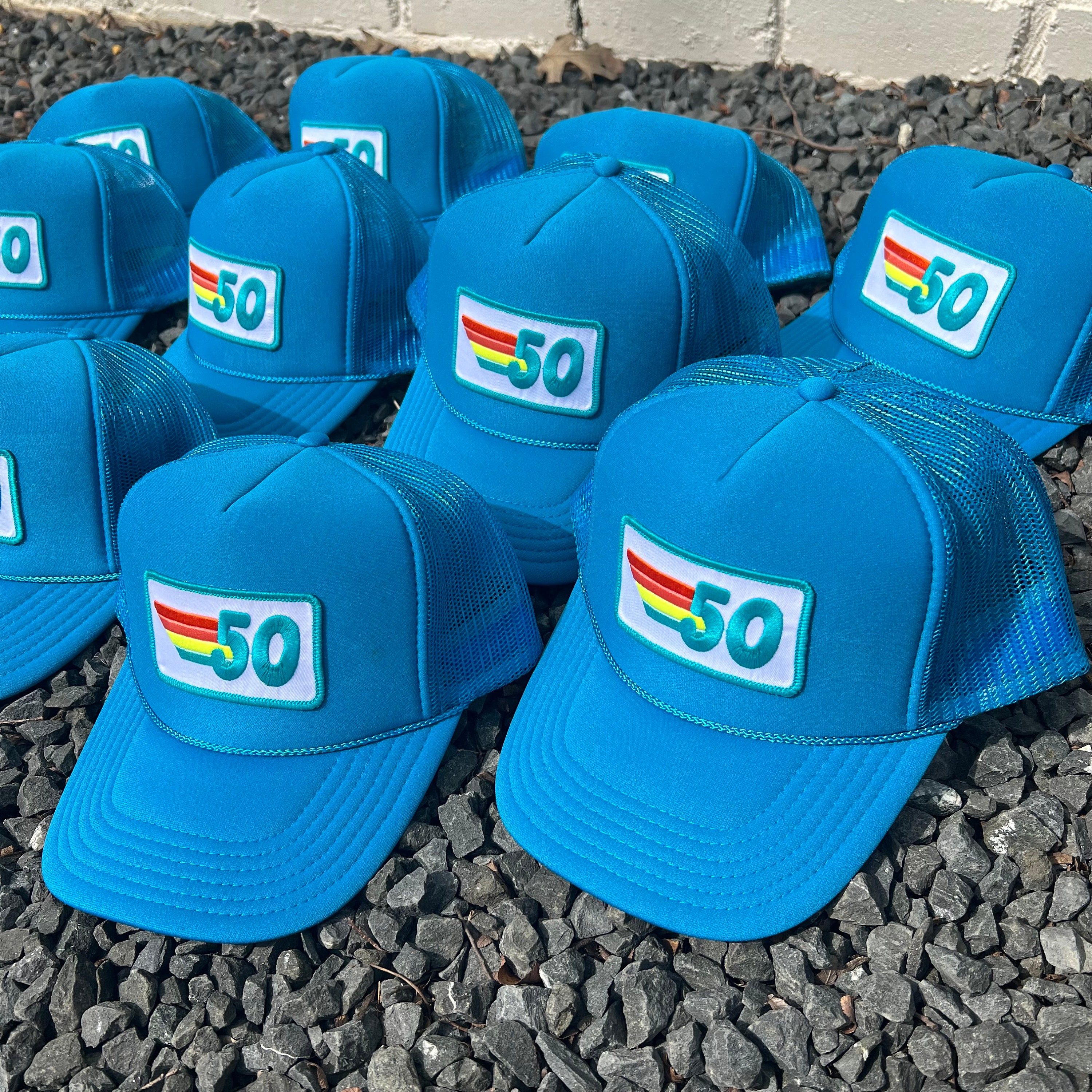 Birthday Trucker Patch Hat Cap, 40th Gift Favor Ideas, 1975