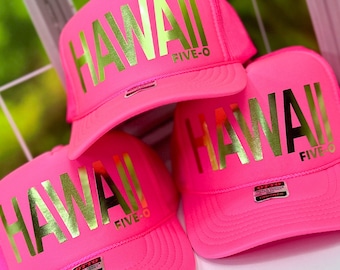 Custom Beach Trip Trucker Hat, Girls Weekend, Birthday Gift