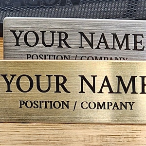 Personalized Name Tags Stainless Steel