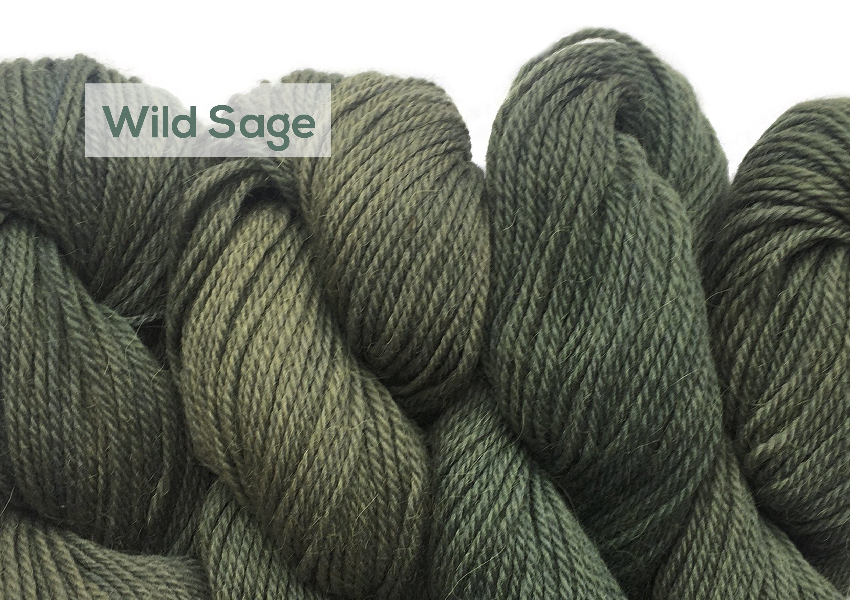 3x50g Beginners Sage Green Yarn, 260 Yards Sage Green Yarn for Crocheting Knitting, Easy-to-See Stitches, Worsted Medium #4, Chunky Thick Cotton